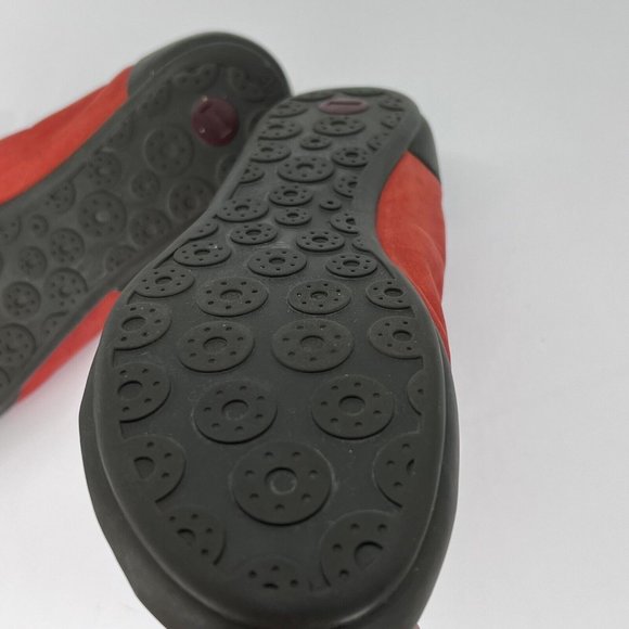 Camper Alicante Peu Senda Leather Sneakers Shoes Minimalist Red EU 36 US 6 UK 4 - Picture 9 of 11